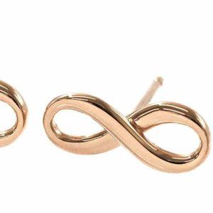 Tiffany & Co 18k Rose Gold limited edition Infinity Earrings